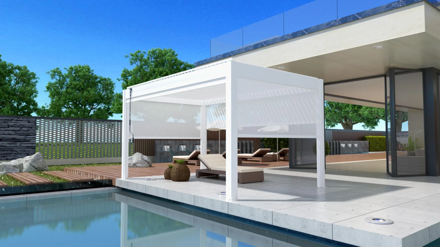 Hot-Selling 10' × N' Series Aluminum Pergola​