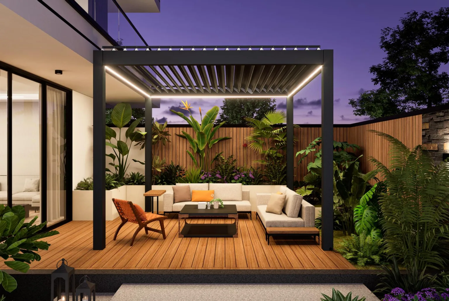 Best-Selling 10' × N' Series Aluminum Pergola​